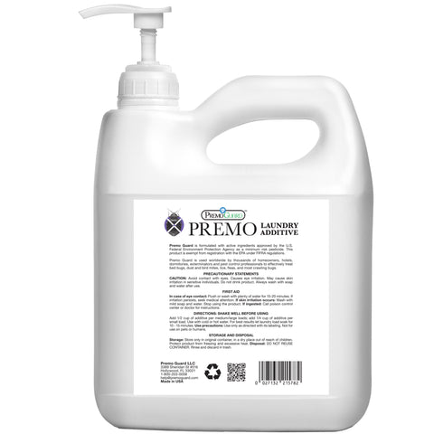 Bed Bug & Mite Killer Laundry Additive - All Natural Non-Toxic - By Premo Guard