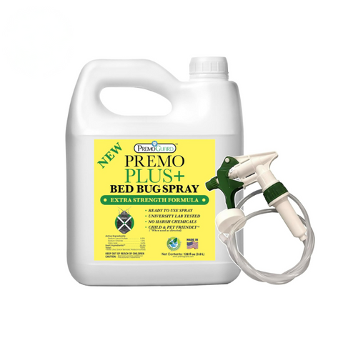 Bed Bug Plus Spray 128 oz | Natural & Non-Toxic | Premo Guard