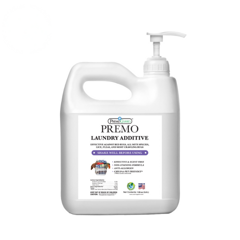 Bed Bug & Mite Laundry Additive 128 oz | Non-Toxic Treatment | Premo Guard
