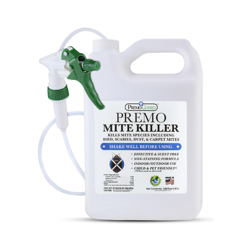 Mite Killer Spray 128 oz | Natural & Non-Toxic | Premo Guard