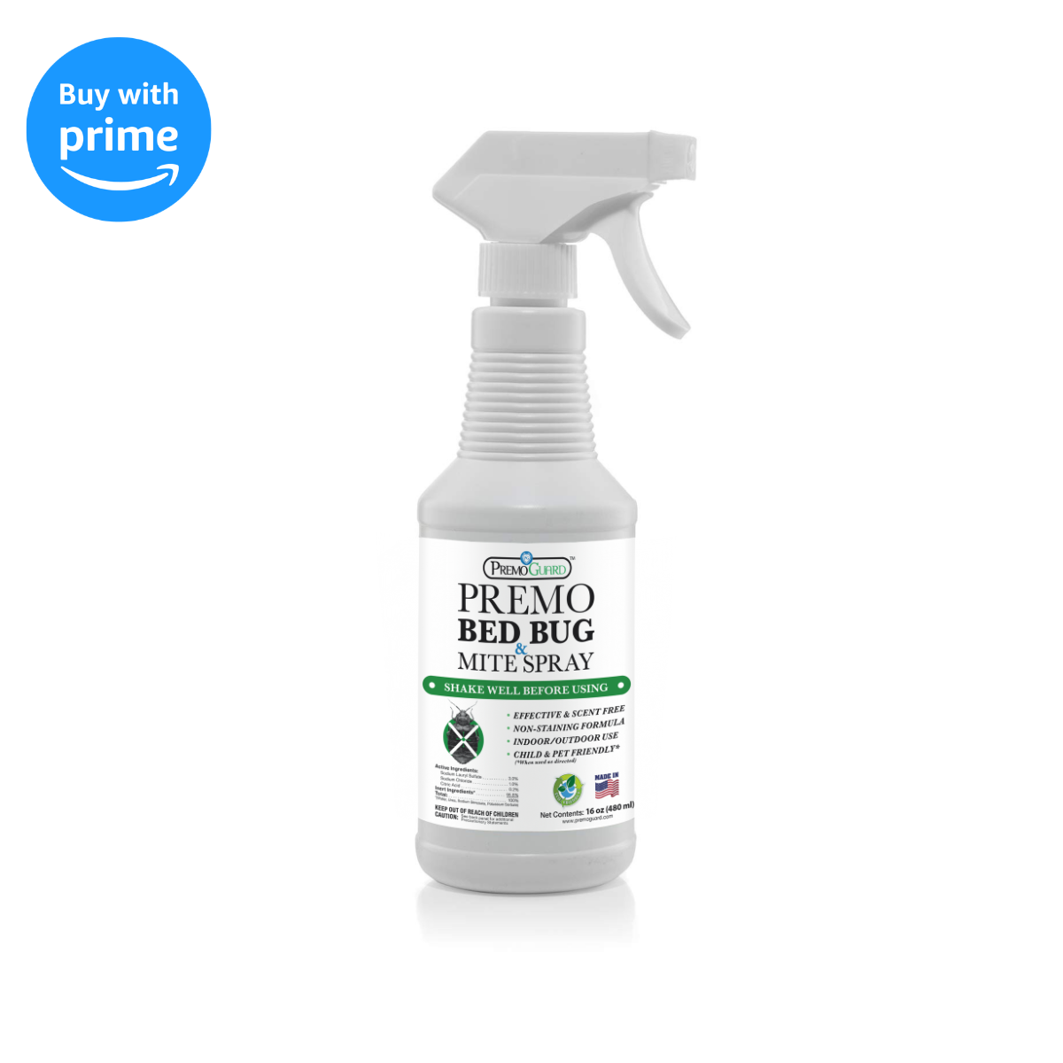 Premo Guard Bed Bug & Mite Killer Spray - Thumbnail 3