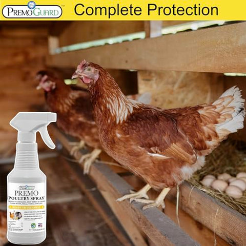 spray to keep chickens out of garden Poultry Spray 16 oz | Plant Based Natural Non-Toxic