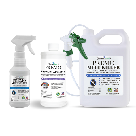 Dust Mite Spray and Laundry Additive | 20% Off Solution Bundle | Premo Guard