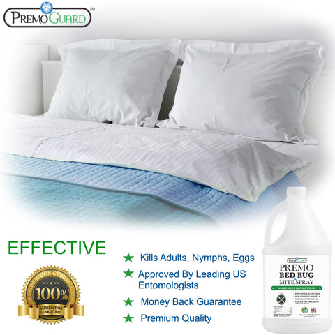 Bed Bug & Mite Killer - All Natural Non-Toxic - By Premo Guard - Premo Natural Products 