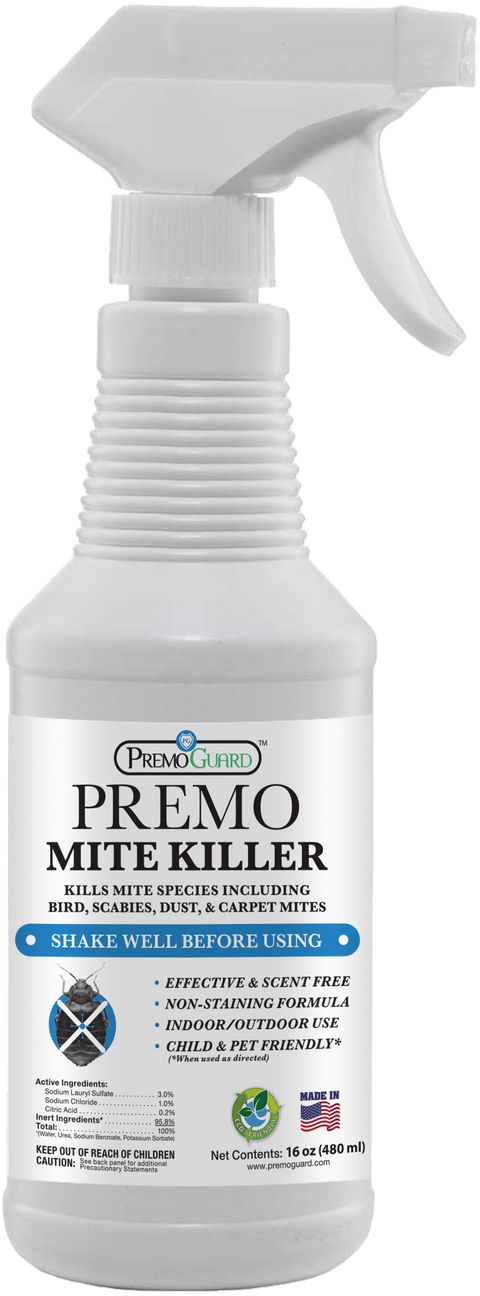 Premo Mite Killer 16 oz & Premo Laundry Additive 32 oz Bundle and Save 20% - Premo Natural Products 